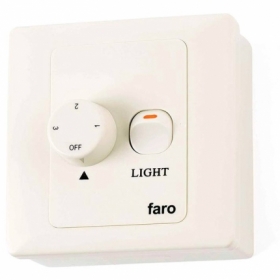 Бытовой вентилятор  Faro Регулятор скорости вентилятора 3-х ступенчатый