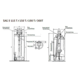 Накопительный водонагреватель Baxi SAG-3 115 T
