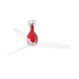Потолочный вентилятор<br>Faro Mini Eter Shiny Red