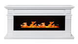 Электрокамин (очаг+портал)<br>Real-Flame ISLANDIA CST1000 WT с очагом 3D CASSETTE 1000 LED RGB