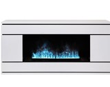 Электрокамин (очаг+портал)<br>Real-Flame VEGA CST1000 WT с очагом 3D CASSETTE 1000 LED RGB