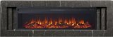 Royal Flame Line 60 SFT Stone Touch cерый мрамор с очагом Vision 60 LOG LED
