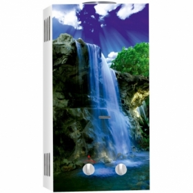 Проточный водонагреватель BaltGaz NEVA 4510 Glass (водопад)