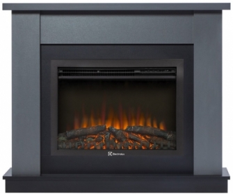 Электрокамин Electrolux EFP/P-2520LS N с порталом Firelight Canto 25 графит