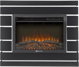 Электрокамин Electrolux EFP/P-2520LS N с порталом Firelight Moderno 25 шпон чёрный дуб