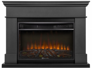 Электрокамин Electrolux EFP/P-3020LS N с порталом Firelight California 30, графит