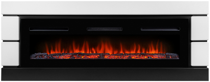 Электрокамин Electrolux Infinity EFP/P-1600ULS с порталом Firelight Moderno Long, белый