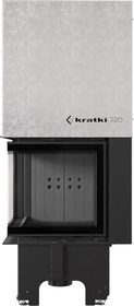 Дровяной камин Kratki VNL/480/480 черная футеровка PRO