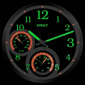 Проекционные часы Rst 77723