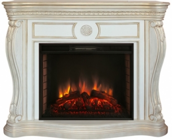 Электрокамин Real-Flame Barcelona 26/33 WT с очагом Epsilon 26 S IR