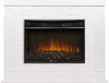 Electrolux EFP/P-2720RLS N с порталом Firelight Prestigio 25 камень белый, шпон белый дуб