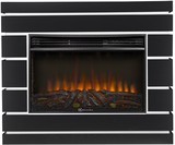 Электрокамин (очаг+портал)<br>Electrolux EFP/P-3020LS N с порталом Firelight Moderno 30 шпон чёрный дуб