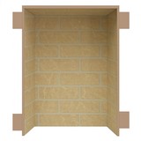 Электрокамин Real-Flame Вставка Brick Ottawa