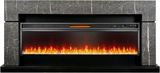 Royal Flame Lindos 60 SFT Stone Touch серый мрамор Vision 60 LED