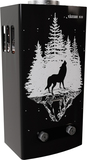 Газовый проточный водонагреватель 16-21 кВт<br>VilTerm S10 Print (волк) черная