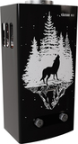 Газовый проточный водонагреватель 16-21 кВт<br>VilTerm S11 Print (волк) черная